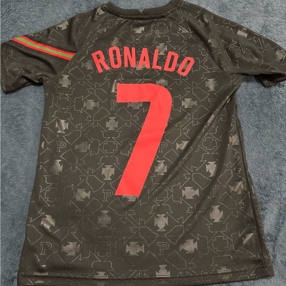Nike Dri-FIT Black Performance Shirt- Ronaldo